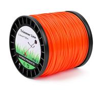 vsshe Round Strimmer Line, 2.4mm x 100m Universal Nylon Strimmer Wire, Professional Heavy Duty Nylon Strimmer Wire, for Park Garden Field Lawn, Fits Most Standard Models