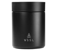VSSL Nest Mug 10oz | Double Wall Insulated Stainless Steel Mug in Black | Size: 300ml VSSL Black 300ml