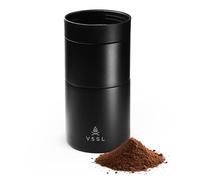 VSSL - Nest Pour Over Coffee Set | Coffee Maker for Camping | All-In-One Travel Pour Over | Transportable Dripper, 10oz Stainless Steel Travel Mug | Compact Storage & Adventure Ready | Black