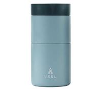 VSSL Nest Pour-Over Set | Drip Over Coffee Maker with Double Wall Insulated Mug in Light Blue VSSL Light Blue