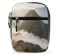 VstaDank Ancient Monuments Sea of clouds Crossbody Bag Unisex,Sling Bag with Adjustable Strap And Zip,Shoulder Bags for Work Travel