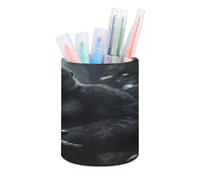 VstaDank Angry Gorilla Pen Holder for Desk Makeup Brush Holders Stylish Pen Cup Cute Pencil Cup Round Pencil Holder Decor Brush Scissor Holders for Multifunctional Office Supplies