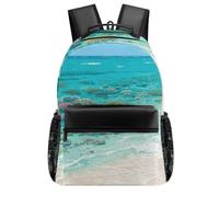 VstaDank Coral Reef Coast Backpack-Durable,Lightweight,Travel Laptop Backpacks for Adult,Computer Bag for Hiking Outdoor Sports