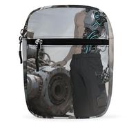 VstaDank Cyborg Crossbody Bag Unisex,Sling Bag with Adjustable Strap And Zip,Shoulder Bags for Work Travel