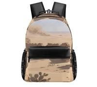 VstaDank Desert Ruins Backpack-Durable,Lightweight,Travel Laptop Backpacks for Adult,Computer Bag for Hiking Outdoor Sports