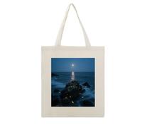 VstaDank Firefly Reef Canvas Tote Bag Shopping Bags Handbag