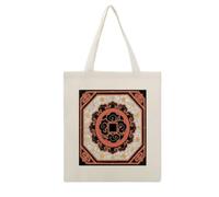 VstaDank Four Gods Directions Canvas Tote Bag Shopping Bags Handbag