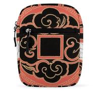 VstaDank Four Gods Directions Crossbody Bag Unisex,Sling Bag with Adjustable Strap And Zip,Shoulder Bags for Work Travel