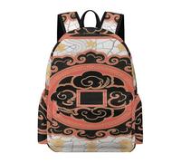VstaDank Four Gods Directions Travel Laptop Backpack with Multiple Pocket,BookBag-Durable, Lightweigh,Casual Daypack-Adult