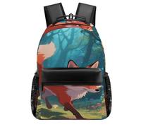 VstaDank Fox Backpack-Durable,Lightweight,Travel Laptop Backpacks for Adult,Computer Bag for Hiking Outdoor Sports