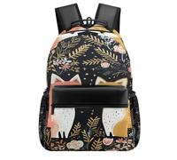 VstaDank Love Cartoon Fox Backpack-Durable,Lightweight,Travel Laptop Backpacks for Adult,Computer Bag for Hiking Outdoor Sports