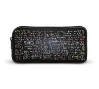 VstaDank Math Formula Pencil Case Large Capacity Pencil Pouch Portable Cute Pen Bags Multifunctional Pencil Bag Sturdy Aesthetic Pen Pouch Fashion Tool Bag Desk Organizer Unisex