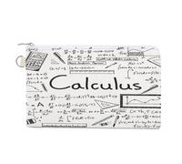 VstaDank Math Geometry G alculus Coin Purse Fashion Mini Change Wallet With Zipper Cute Canvas Coin Bag Small Makeup Bag Portable Change Pouch Change Holder Coin Pouch Change Bags