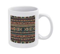 VstaDank Native American Coffee Mug Ceramic Camper Mugs Funny Coffee Cup with Handle Tazas Para Sublimacion Novelty Tea Mug Cups Idea Gift for Men Women Office Work 11oz