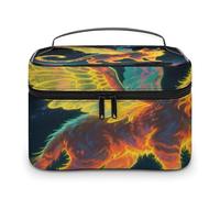 VstaDank Strange Creature Makeup Bag for Women Portable Travel Toiletry Bag with Handle Lightweight Large Capacity Cosmetic Bags Waterproof Makeup Storage Bags for Home Travel