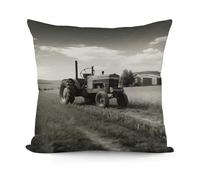 VstaDank Tractor Agriculture Tranquil Throw Pillow Cover Soft Square Cushion Cover Art Artwork Pillow Covers Mordern Couch Pillow Covers Decorative Cushion Case for Chair Couch Bedroom Living Room