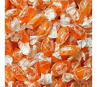 VSTAR Pick & Mix Sweets Retro Candy Sweets Assorted Wrapped Sweets - Individually Wrapped Boiled Sweets (Sherbet Orange, 3kg)