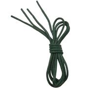 VSUDO 140cm Waxed Dark Green Shoe Laces, 2.5mm Thin Round Laces for Oxford Brogues Derby or Blucher Dress Formal Shoe, Replacement Shoelaces for Women or Men (2 Pairs-Blackish Green-140cm)