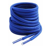 VSUDO 180 cm Round Royal Blue Boot Laces, 4mm Diameter Shoe Laces for Boots, Heavy Duty Outdoor Work & Hiking Shoelaces for Men or Women (2 Pairs-Royal Blue-180cm)