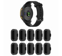VSuRing Dust Plug Silicone for Garmin Fenix 8/7/7S/7X 5/5S/5X Plus/6S 6 6X Venu 3/Vivoactive 6/4/Instinct 3/Forerunner 935/45S/CIRQA Anti Dust Plug Cover Charger Port Protector Anti-dust Plugs