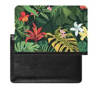 vsvdete Cheerful Red Gold Jungle Passport Holder Protector Case, Slim Sleeve for Document Organizer, Travel Accessories