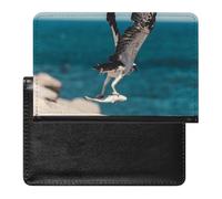 vsvdete Swift White Osprey Passport Holder Protector Case, Slim Sleeve for Document Organizer, Travel Accessories
