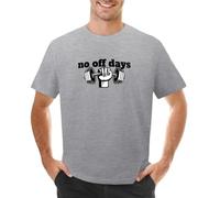 VSYNLOJN No Off Days T-Shirt Grey S