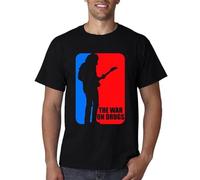 VSYNLOJN The War On Drugs - Major League Men's Tees T Shirt Black XL
