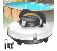 VsyPtyc Robotic Pool Cleaner, 30W Fully Automatic Robotic Swimming Pool Cleaner, Smart Navigation, Floor/Wall/Waterline Cleaning, 180 Mins Runtime, Pool Vacuum for Inground Pools