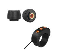 VSYSTO 2 Pack Tire Pressure Sensors with Wired Remote Control, Randomly Send, Dashcam Replacement Accessories for Motorcycle Dash Cam -Model F9D, F4.5D, F4.5Pro, F9L, Q3D