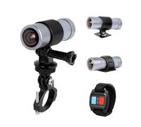 VSYSTO Helmet Camera, 170° Wide Angle HD 4K Action Camera, Waterproof Bike Dash Cam Bicycle Camera with WiFi, Night Vision, WDR, Loop Recording, G-Sensor for Cycling