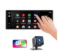 VSYSTO Portable Car Stereo, Wirelss Carplay and Android Auto, Parking Monitoring, GPS Navigation,10.26" Touchscreen WiFi Truck Dash Camera 2K Infrared Night Vision Lens for Semi Trailer Van Tractor RV