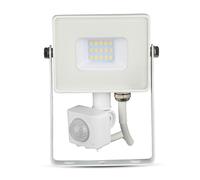 VT-10-S-W WHITE SOCKET LED FLOODLIGHT SPOTLIGHT 10W NW 4000K 434