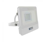 VT-128S-1 20W PIR SENSOR FLOODLIGHT WITH SAMSUNG CHIP & CABLE(1M) :4000K WHITE
