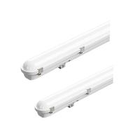 VT-41004 20W/25W/30W LED Batten Fitting with Samsung CHIP-4FT-CCT: 3IN1-IP65/IK10 | 30 watts | 135LM/W Efficiency | 4200 Lumens | IP65 | IK10 Protection | 50,000 Hours Life | Pack of 2
