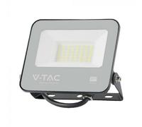 Vt-44033 30W Floodlight With Samsung Chip(1M Wire) Colorcode:6500K Black Body Grey Glass 135Lm/w