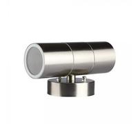 Vt-7622 Gu10 Wall Fitting,stainless Steel Body- 2 Way Ip44 Up & Down