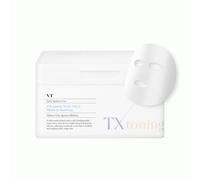 VT COSMETICS TX Toning Daily Mask 30 Sheets, Tranexamic Acid, Niacinamide, Glutathione for Acne Scars, Dark Spots, Sun Spots, Hydrating & Glowing Facial Mask, Fragrance-Free, Korean Face Mask