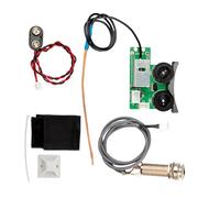 VT1 Acoustic Guitar Pickup Systems with Microphone Rhythm Tuner Piezo Pickup Equalizer Systems Tail Nails Pickup Duration Easy Installation