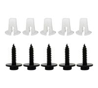 VTAIEX Clip Fasteners Car Exterior Expanding Nut Screws Front Bumper Clips Fastener For Cadillac For Nissan(5 Kit)