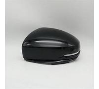 VTAIEX Mirror Housing Left Side For H-ONDA For Shuttle For Jazz For GK5 2014 2015 2016 2017 2018 2019 2020 Car Exterior Wing Door Side Rearview Mirror Cover Cap(Black- Silver)