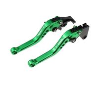 VTAIEX Motorbike Accessories Motorcycle Control Handles Pivot Short Brake Clutch Levers Motorbike Accessories for Aprilia RSV4RF 2016-2017 RSV4 / for Factory 2009-2022(Green)