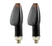VTAIEX Motorcycle light Motorcycle Turn Signals Turn Signal Light Universal Motorbike Turn Signal Indicator Amber Light Blinker 12V/24V M10(2PCS)