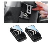 VTANOK 2 Pcs Car Seat Belt Clips Adjuster,for Citroen C5 Aircross Hybrid 2017-2023 2024 Accessories Strap Extender Lock Buckle Holder Automotive Buckle Vehicle Clips
