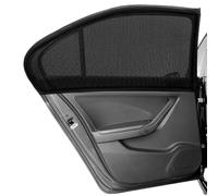 VTANOK 4 Pack Car Window Shades for Baby, for Renault Captur I 2015 2016 2017 2018 2019 2020 2021 2022 2023 2024 Stretchable Breathable Rear Sun Shade Baby Effectively Blocks Rays Glare