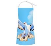 VTCTOASY Adjustable Apron with 2 Pocket Apron for Women Men Seagulls in Flight Bib Chef Aprons for Cooking, Seagulls in Flight, 70x80cm