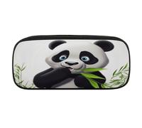 VTCTOASY Cute Panda Pencil Case Large Capacity Pencil Pouch for Women Men Cute Aesthetic Pencil Bag Office Stationery Organizer Multifunctional Coin Pouch for Office Holiday