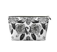 VTCTOASY Makeup Bag for Women Animals Sea Turtles Travel Cosmetic Bag Large Capacity Portable Makeup Organizer Bags PU Leather Waterproof Toiletry Bag Cute Aesthetic Zipper Makeup Pouch, Gold, One