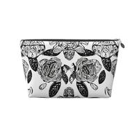 VTCTOASY Makeup Bag for Women Animals Sea Turtles Travel Cosmetic Bag Large Capacity Portable Makeup Organizer Bags PU Leather Waterproof Toiletry Bag Cute Aesthetic Zipper Makeup Pouch, Silver, One