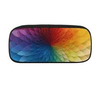 VTCTOASY Rainbow Palette Pencil Case Large Capacity Pencil Pouch for Women Men Cute Aesthetic Pencil Bag Office Stationery Organizer Multifunctional Coin Pouch for Office Holiday
